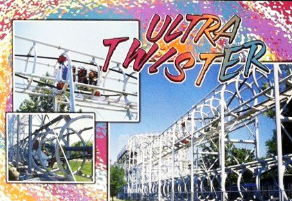 The Ultra Twister at Astroworld in Houston